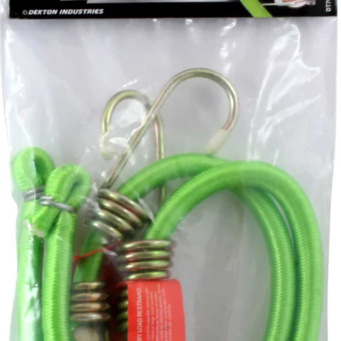 Dekton 2pc 18" X 10mm Heavy Duty Bungee Cord