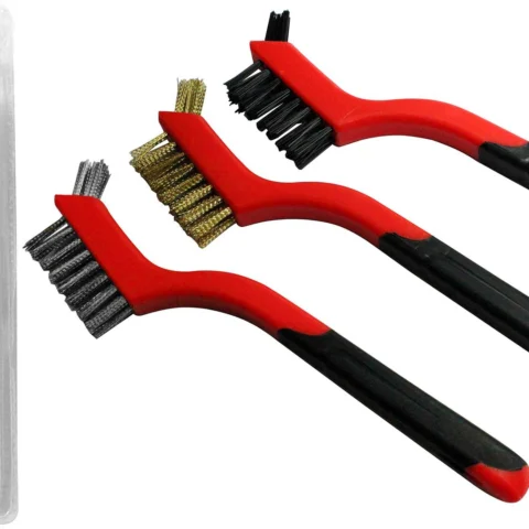 Dekton 3 Piece Mini Wire Brush Set