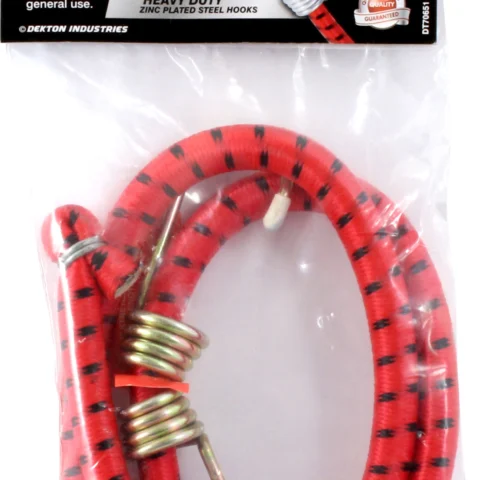 Dekton 36" X 12mm Heavy Duty Zinc Plated Steel Hook Bungee Cord