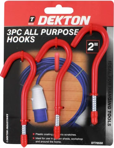 Dekton 3pc Hooks 3mm