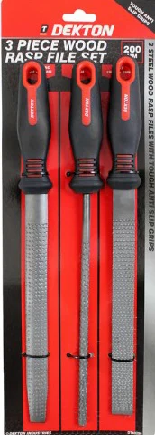 Dekton 3pc Wood File Set