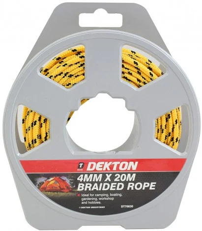 Dekton 4mm X 20mm Braided Rope