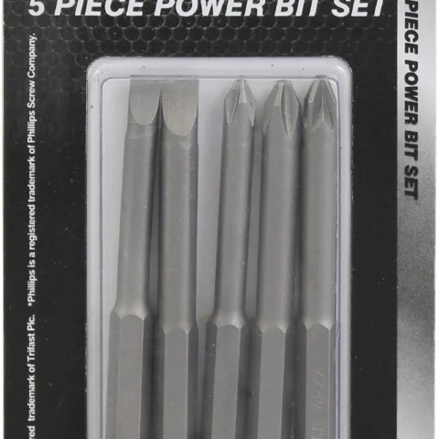 Dekton 5 Piece Pozi PZ2 Power Bit Set