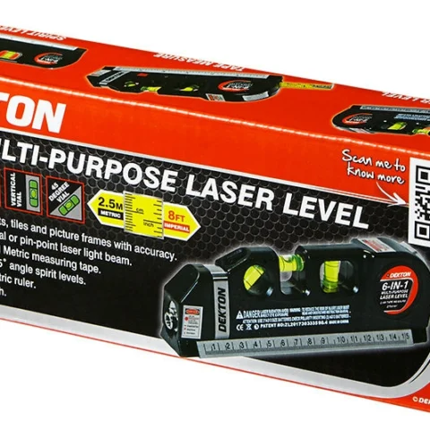 Dekton 6-In-1 Multi-Purpose Laser Level