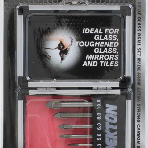Dekton 6 Piece Glass Drill Set