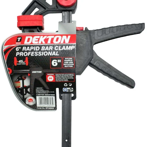 Dekton 6" Rapid Bar Clamp Professional