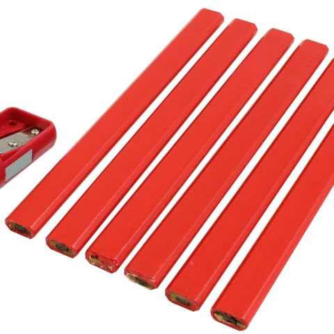 Dekton 7 Piece Pencil & Sharpener Set
