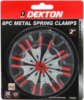 Dekton 8pc Clamp 2"