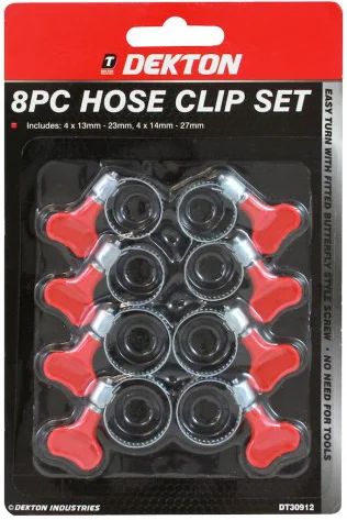 Dekton 8pc Hose Clamp