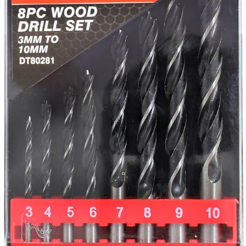 Dekton 8pc Wood Drill Set