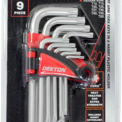Dekton 9 Piece Short Torx Key Set