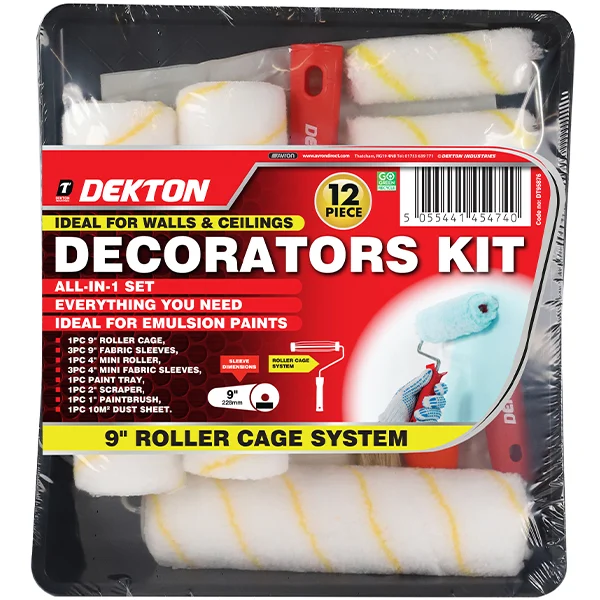 Dekton All-in-One Decorators Kit 12pc
