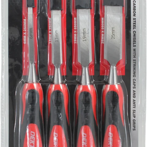 Dekton Assorted Chisel Set 4 Pack