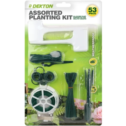 Dekton Assorted Garden Planting Kit 53pc