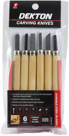 Dekton Carving Knife Set 6 Piece