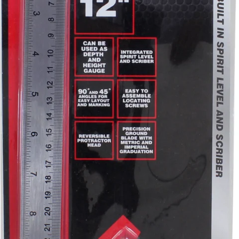 Dekton Combination Square 12"