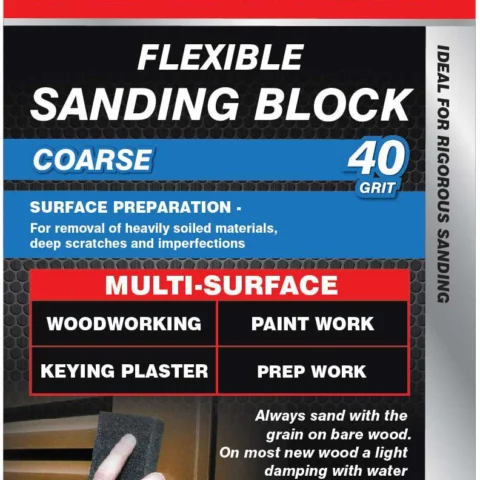 Dekton Flexible Sanding Block 40 Grit