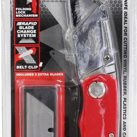 Dekton Folding Metal Tradesman Knife