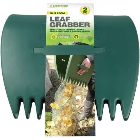Dekton Garden Leaf Grabber Set 2pc 34cm X 25cm