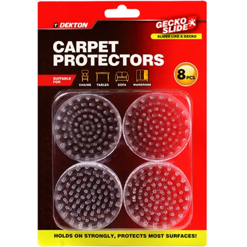 Dekton Gecko Slide Carpet Protectors 8pc