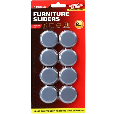 Dekton Gecko Slide Medium Furniture Sliders 8 Pack