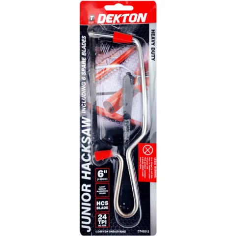 Dekton Junior Hacksaw Set 6"