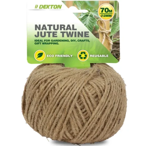 Dekton Natural Jute Twine 2mm X 70m
