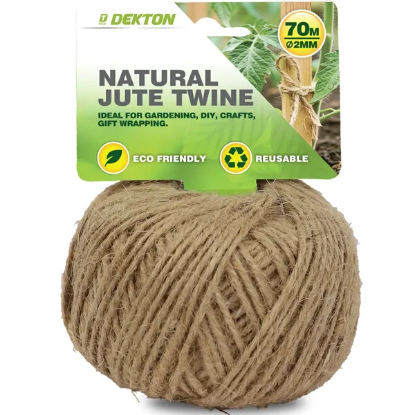 Dekton Natural Jute Twine 2mm X 70m