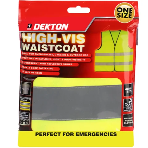 Dekton One Size Reflective High-Vis Waistcoat