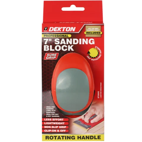 Dekton Professional Rotating Sanding Block 7"