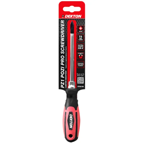 Dekton PZ1 Pozi Pro Screwdriver 7.5cm