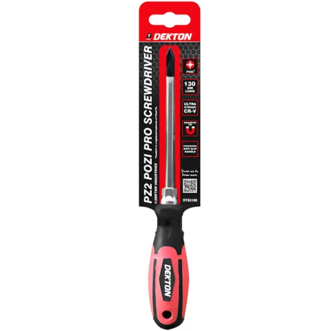 Dekton PZ2 Pozi Pro Screwdriver 13cm