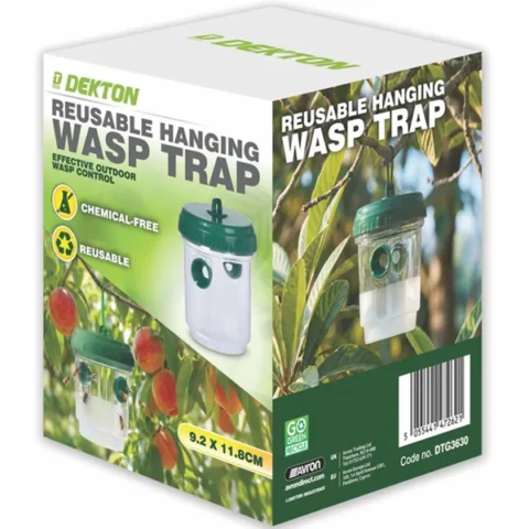 Dekton Reusable Hanging Wasp Trap 9.2cm X 11.8cm