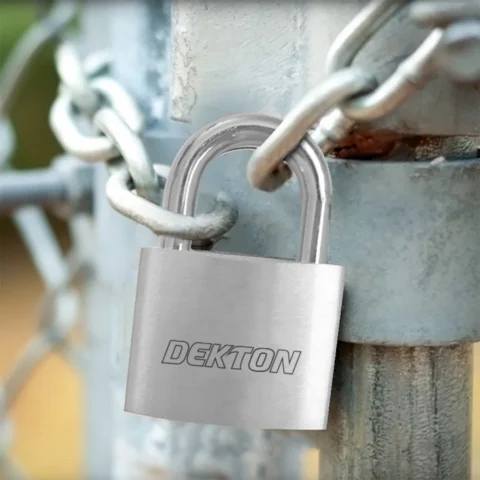 Dekton Snap Shut High Security Padlock 30mm