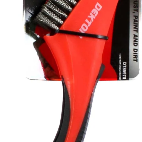 Dekton Soft Grip Stainless Steel Wire Brush