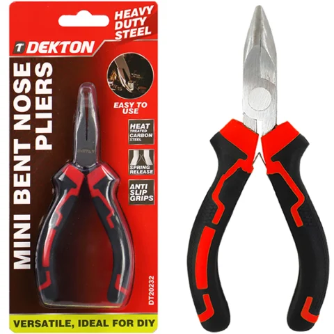 Dekton Steel Mini Bent Nose Pliers