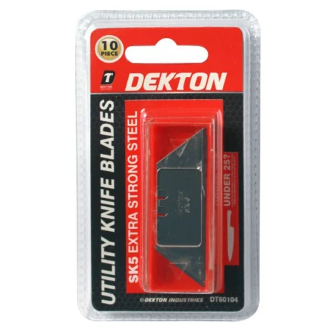 Dekton Utility Knife Blades SK5 Extra Strong 10pc