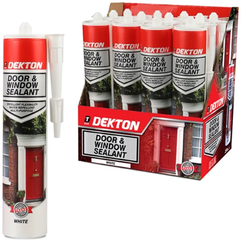Dekton White Door & Window Sealant 290ml