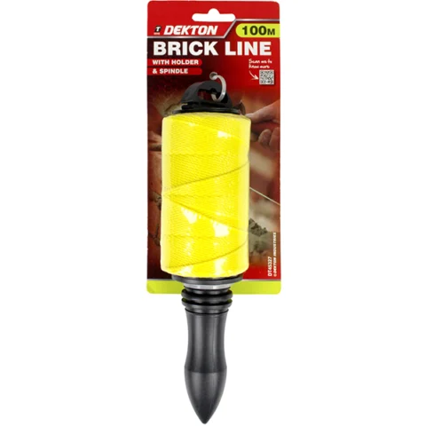 Dekton Yellow Brick Line with Holder & Spindle 100m