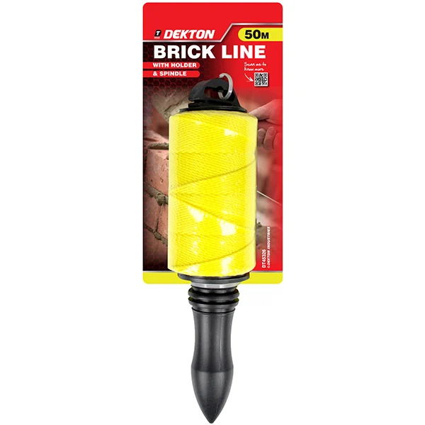 Dekton Yellow Brick Line With Holder & Spindle 50m