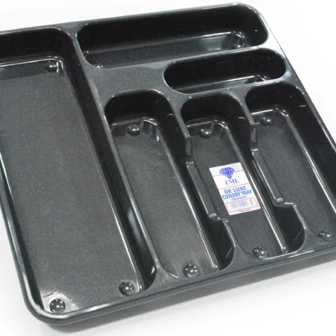 Deluxe Large Cutlery Tray Graphite