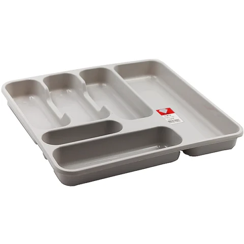 Deluxe Large Cutlery Tray Taupe