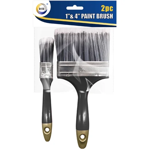 DID 1" & 4" Paint Brush Set 2pc