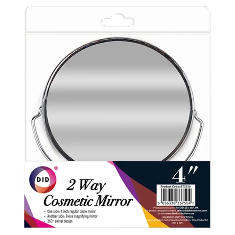 DID 2 Way 360° Cosmetic Mirror 4"