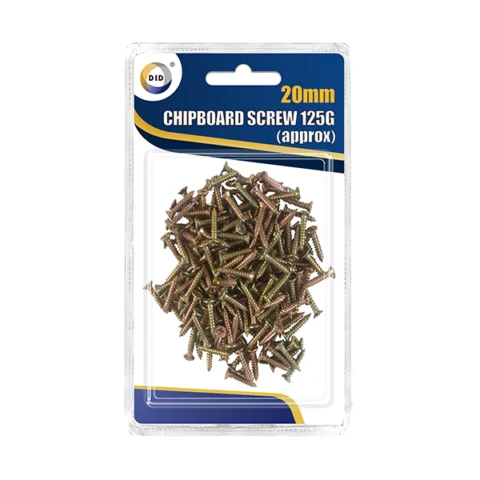 DID 20mm Chipboard Screws 125g