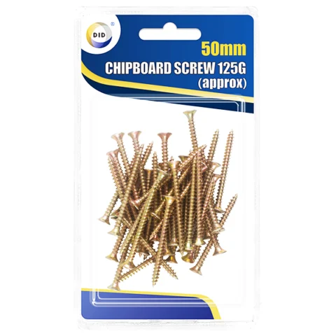 DID 50mm Chipboard Screws 125g