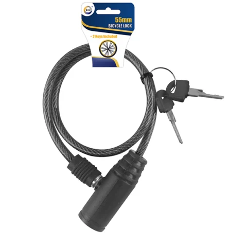 DID 55cm Bicycle Lock Assorted With 2 Keys