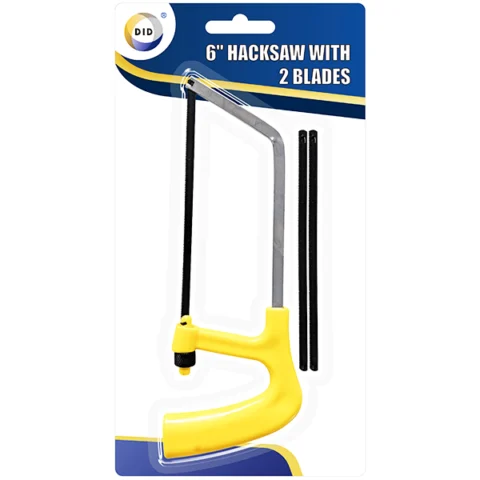 DID 6" Hacksaw With 2 Blades