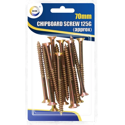 DID 70mm Chipboard Screw 125g