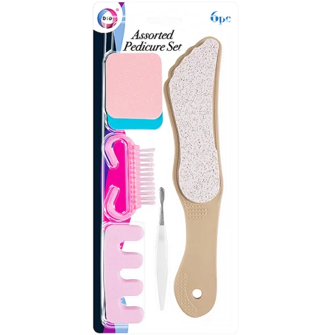 DID Assorted Pedicure Set 6pc